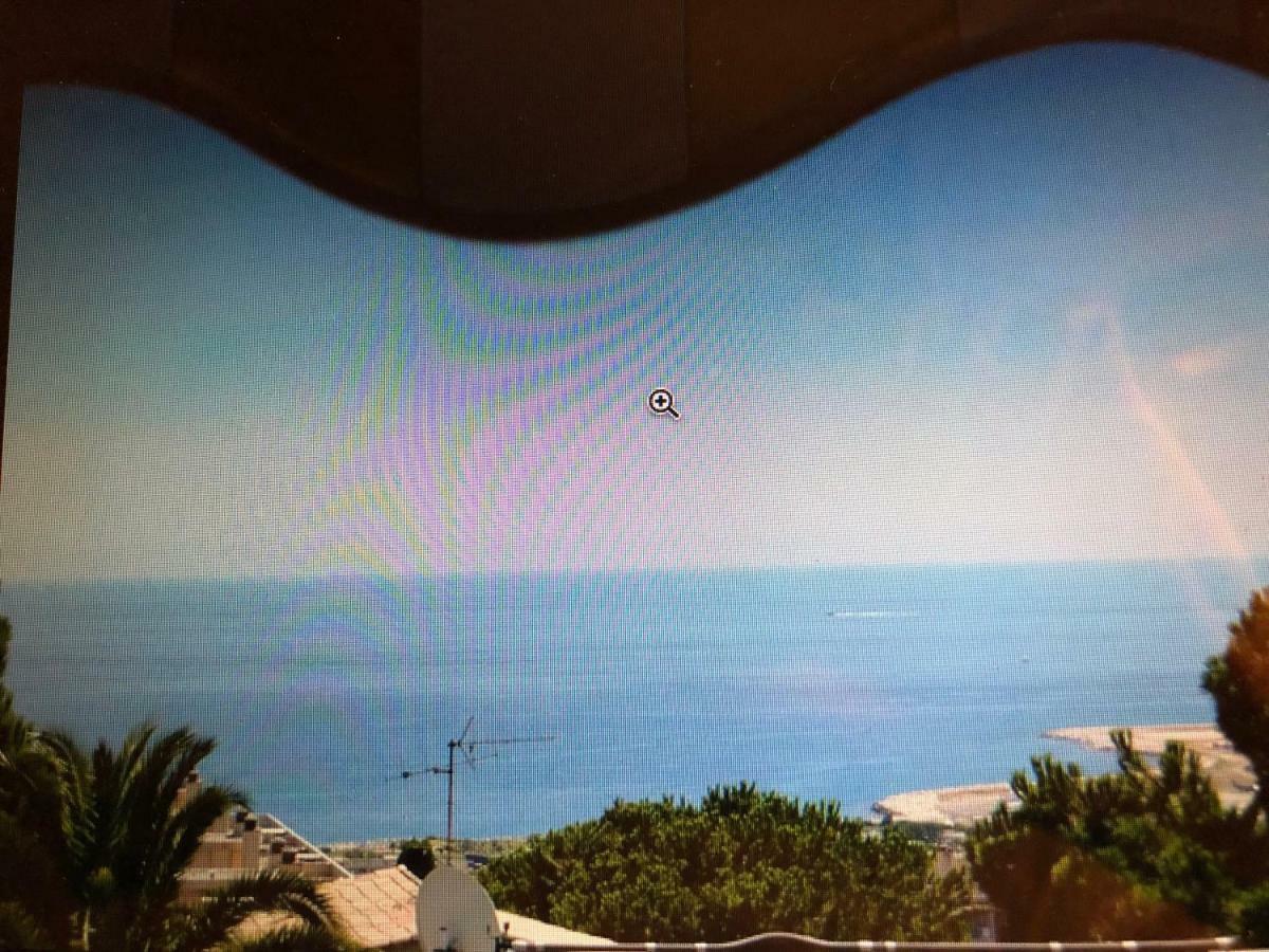 Très bel appartement vue mer à Nizza Esterno foto